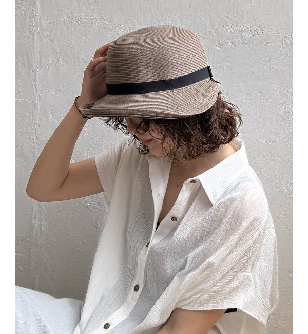 Lbc with Life「雑材小つばブルトンハット」|その他|