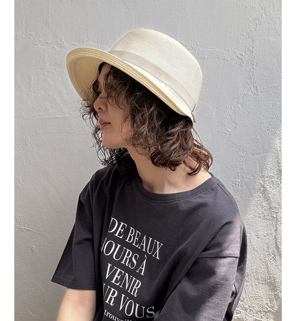 Lbc with Life「雑材小つばブルトンハット」|その他|