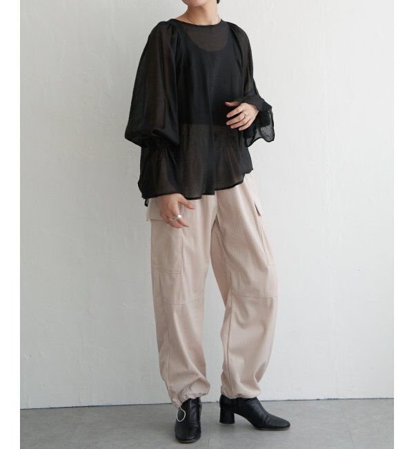 VENCE share style「袖フレアブラウス」|シャツ・ブラウス|