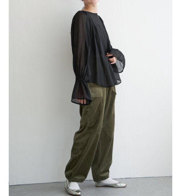 VENCE share style「袖フレアブラウス」|シャツ・ブラウス|