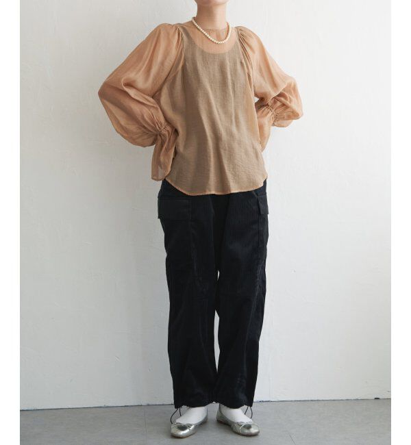 VENCE share style「袖フレアブラウス」|シャツ・ブラウス|