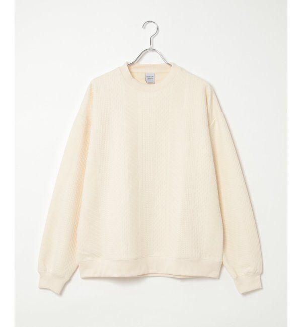 VENCE share style「ふくれジャガードトレーナー」|スウェット・ジャージ|
