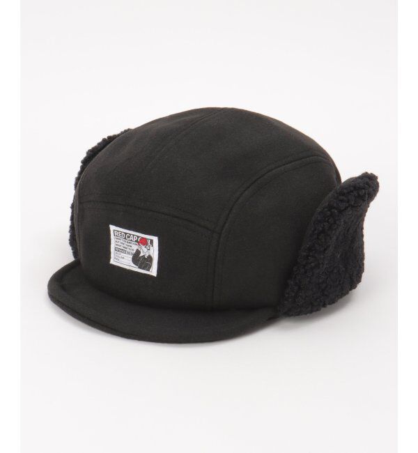 VENCE share style「Red Cap Girl レッドキャップガール メルトンイヤーボアキャップ」|その他|ブラック