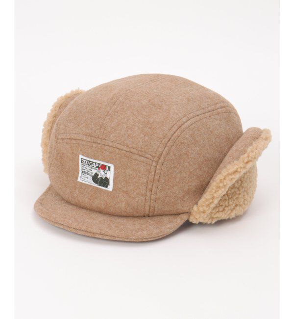 VENCE share style「Red Cap Girl レッドキャップガール メルトンイヤーボアキャップ」|その他|ブラウン