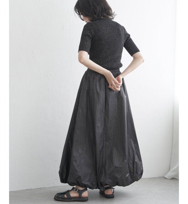 VENCE share style「パールタフタバルーンスカート」|スカート|