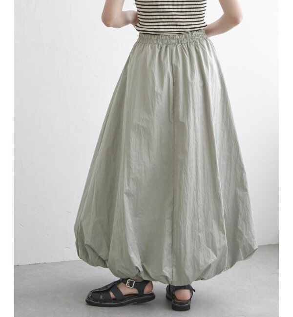 VENCE share style「パールタフタバルーンスカート」|スカート|