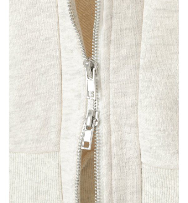 VENCE share style「裏毛ｘチュールダブルZIPカーディガン」|スウェット・ジャージ|