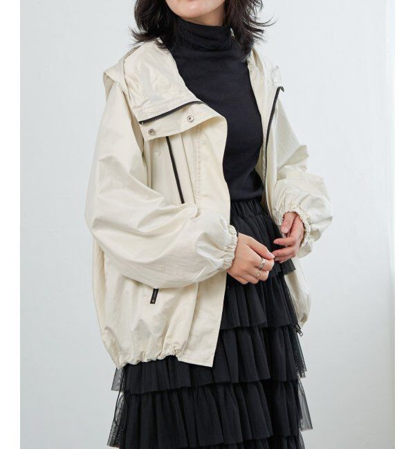 VENCE share style「パールタフタマウンテンパーカー」|ブルゾン・スタジャン|