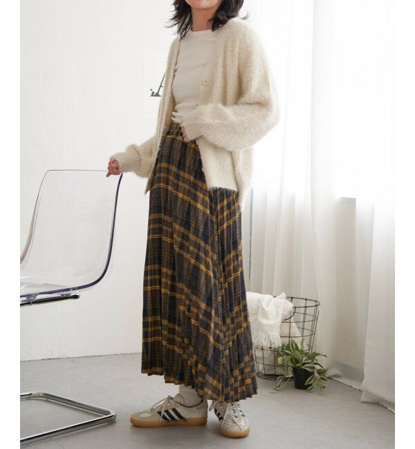 VENCE share style「ラメシャギーカーディガン」|カーディガン|