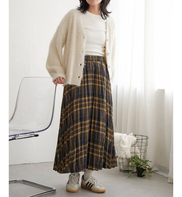 VENCE share style「ラメシャギーカーディガン」|カーディガン|