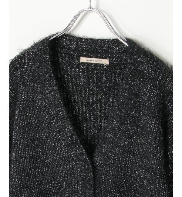 VENCE share style「ラメシャギーカーディガン」|カーディガン|