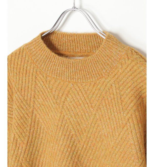 VENCE share style「ブークレダイヤ柄ニット」|ニット・セーター|