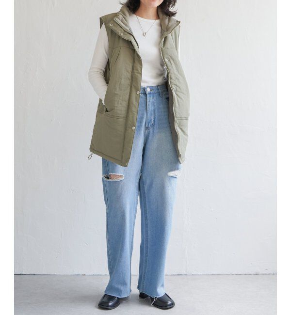 VENCE share style「ナイロン中綿ベスト」|その他|