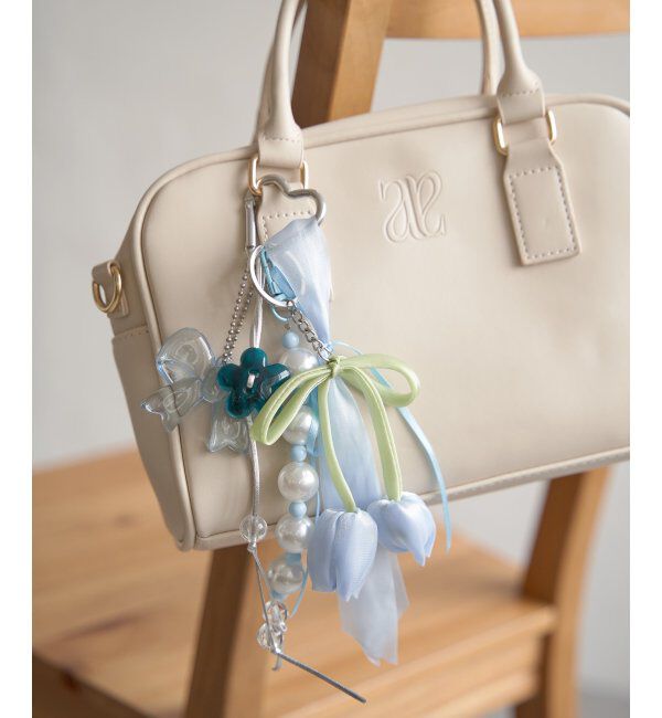 VENCE share style「パステルチューリップチャーム」|その他|ブルー