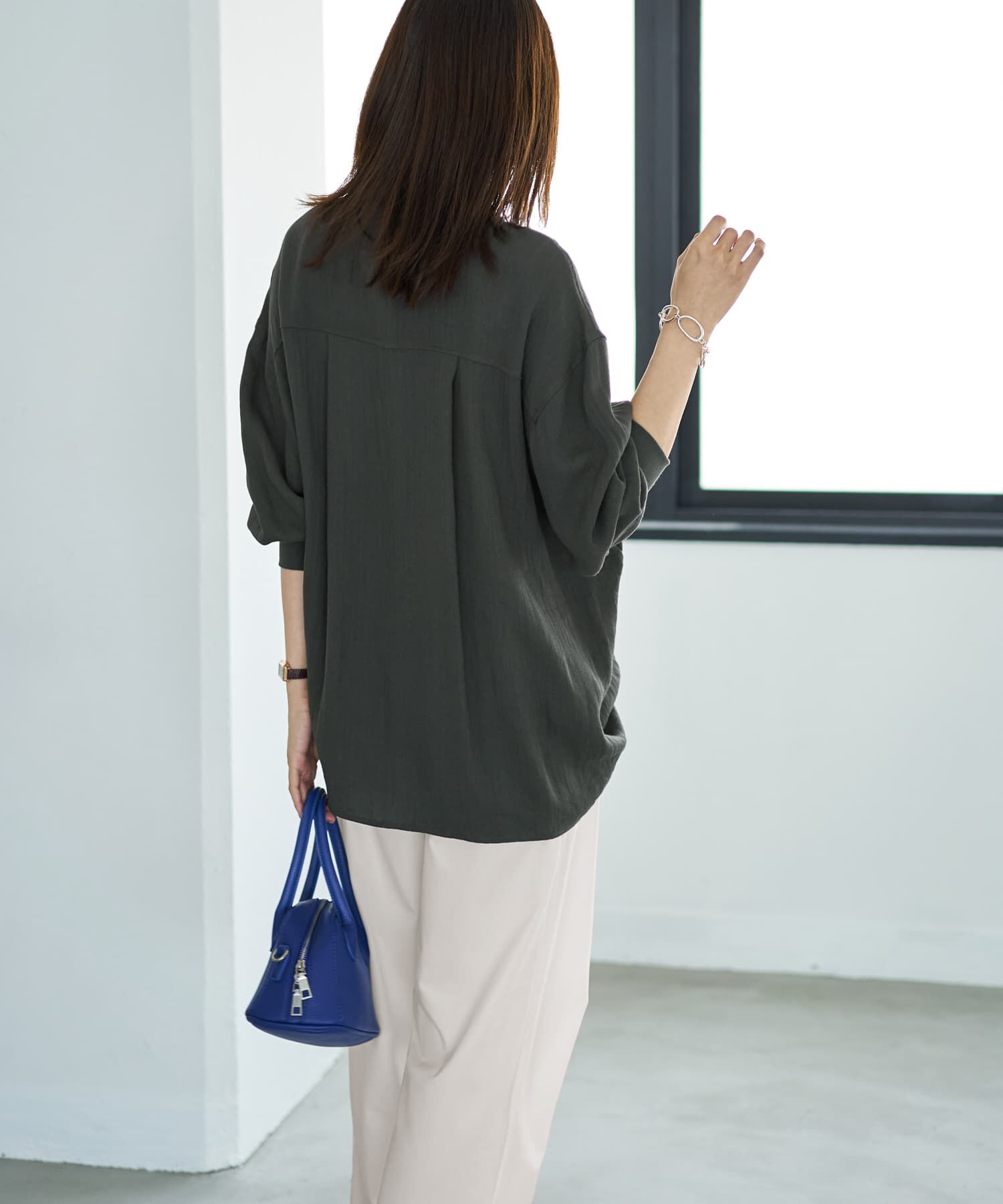 STYLE DELI「【LUXE】前裾イン風ワザあり2WAYシャツ」|シャツ・ブラウス|