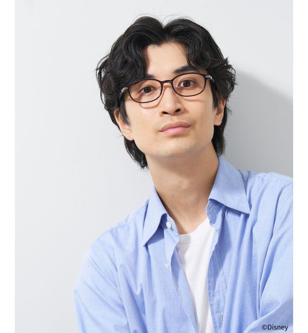  「ウェリントン型 メガネ Disney PRINCESS 白雪姫 (カジュアルライン) ディズニープリンセス レンズ交換券付」|メガネ|