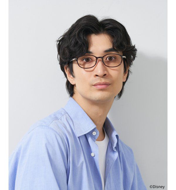  「ウェリントン型 メガネ Disney PRINCESS 白雪姫 (カジュアルライン) ディズニープリンセス レンズ交換券付」|メガネ|