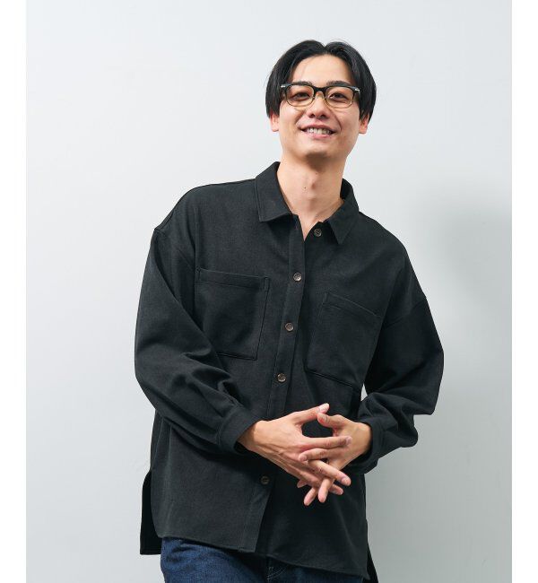  「ウェリントン型 メガネ | レザー調 ラバーテンプル ズレ落ち防止 メンズ ビジネス レンズ交換券付」|メガネ|