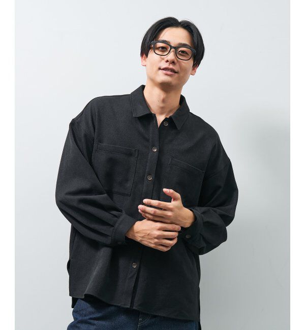  「ウェリントン型 メガネ | レザー調 ラバーテンプル ズレ落ち防止 メンズ ビジネス レンズ交換券付」|メガネ|