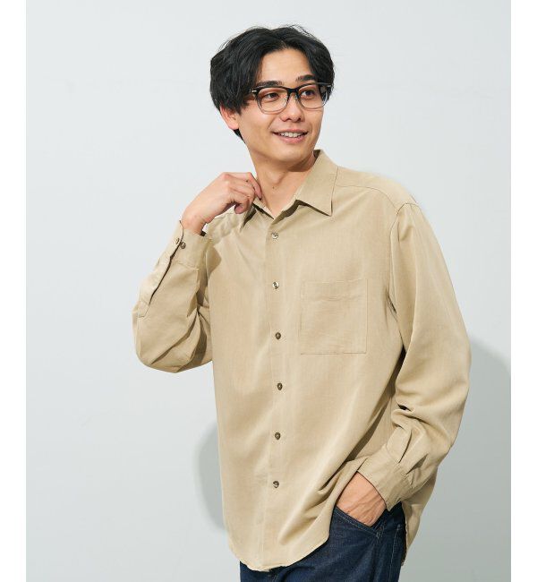  「ウェリントン型 メガネ | レザー調 ラバーテンプル 眼鏡 伊達メガネ 度付き CLASSIC レンズ交換券付」|メガネ|