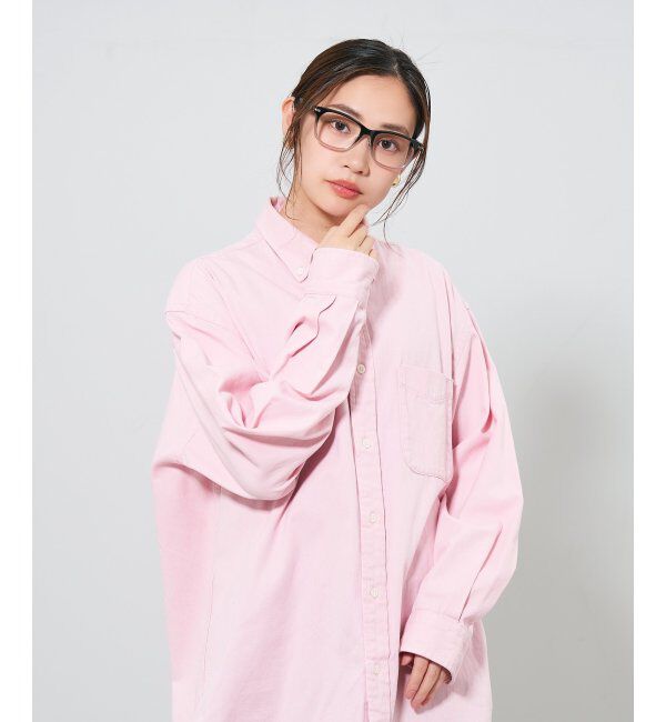  「ウェリントン型 メガネ | レザー調 ラバーテンプル 眼鏡 伊達メガネ 度付き CLASSIC レンズ交換券付」|メガネ|