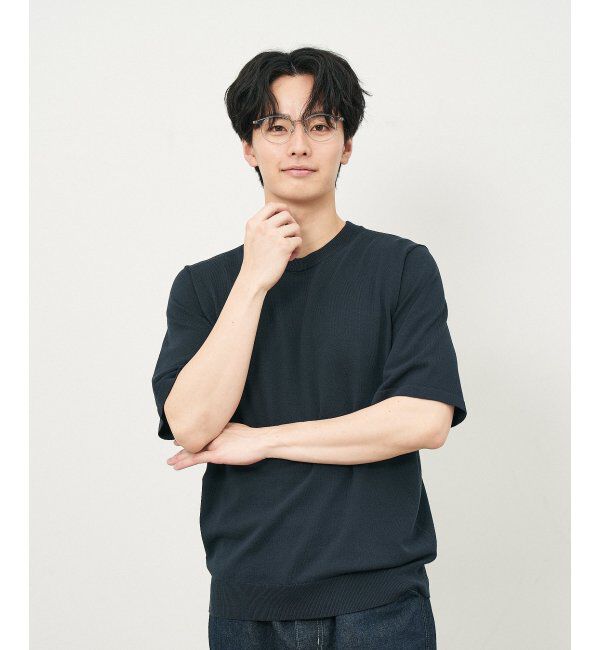  「ボストン型 メガネ｜クリアカラー｜伊達メガネ 度付きメガネ｜ユニセックス  レンズ交換券付」|メガネ|