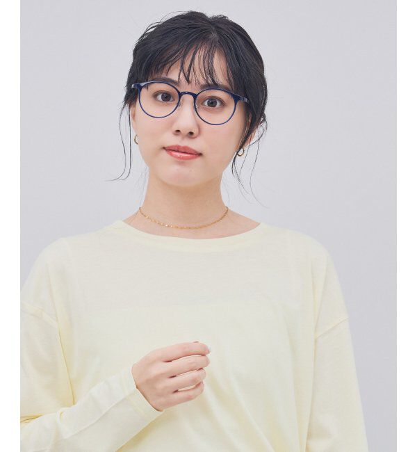  「ボストン型 メガネ｜クリアカラー｜伊達メガネ 度付きメガネ｜ユニセックス  レンズ交換券付」|メガネ|