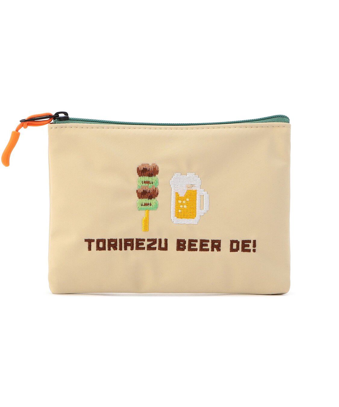 LOVERARY BY FEILER「トリアエズビールデ！　刺繍ポーチ　L/TBD-257293」|ポーチ|ベージュ