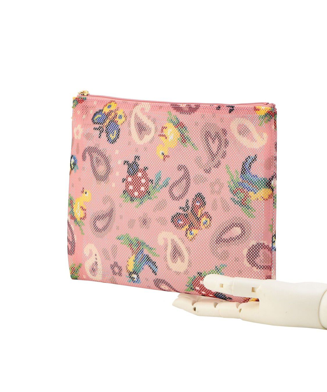 FEILER「ハイジペイズリー　メッシュポーチL　HPY-257013」|ポーチ|