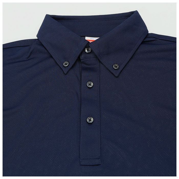 BACKYARD FAMILY「ユナイテッドアスレ ポロシャツ 通販 メンズ 半袖 レディース ボタンダウン 吸水速乾 ドライ機能」|ポロシャツ|