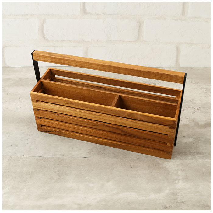 BACKYARD FAMILY「小物入れ 木製 通販 ツールボックス 収納ボックス 小物ケース リモコン 収納 収納ケース 卓上」|その他|