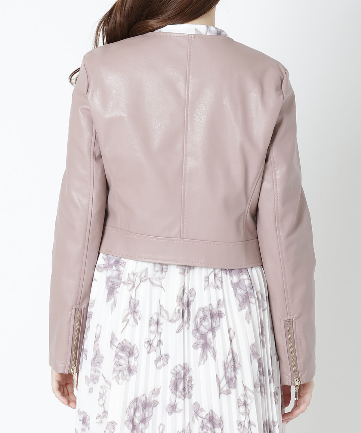 WILLSELECTION「ノーカラーライダースジャケット」|ライダースジャケット|