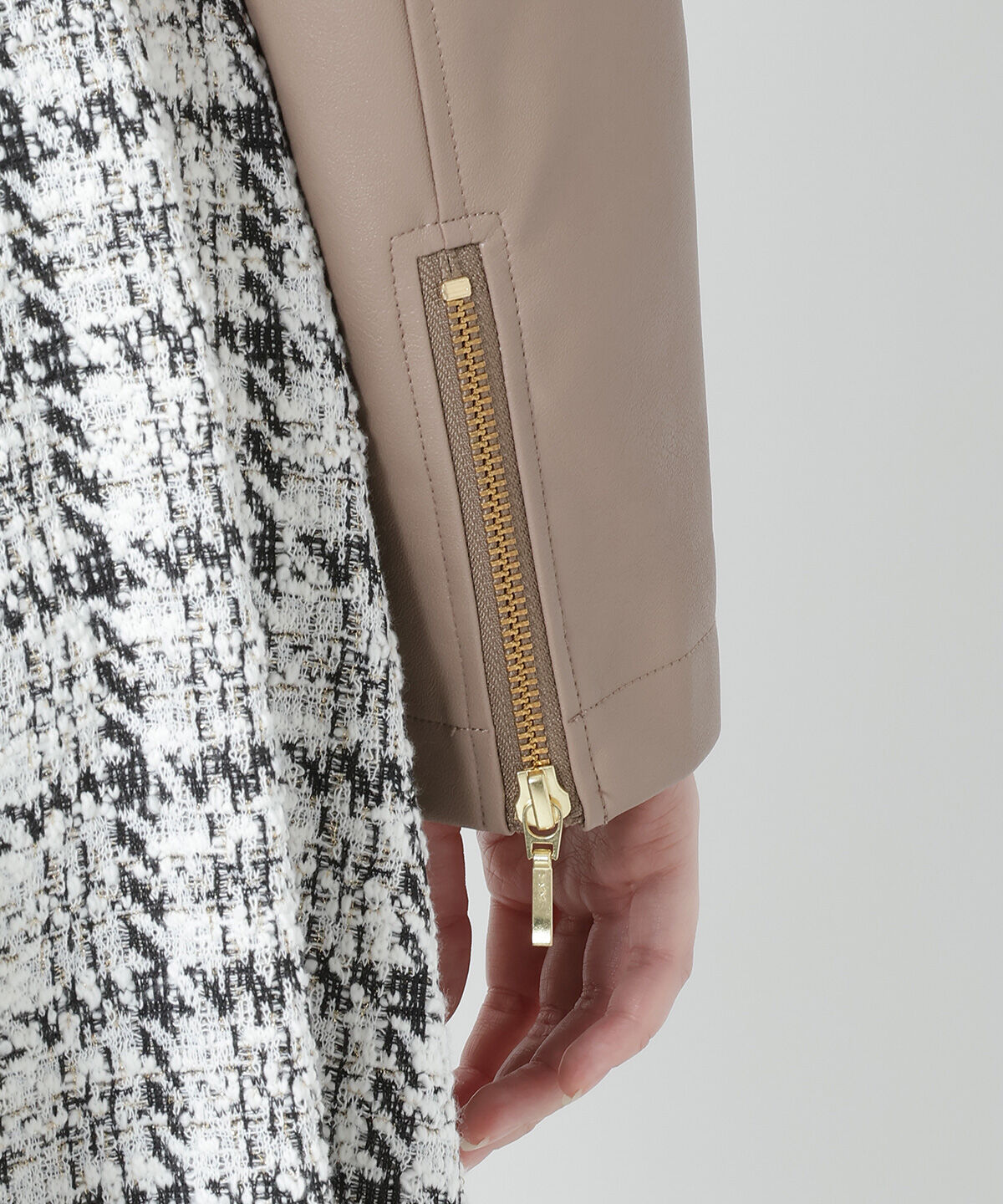 WILLSELECTION「ノーカラーライダースジャケット」|ライダースジャケット|