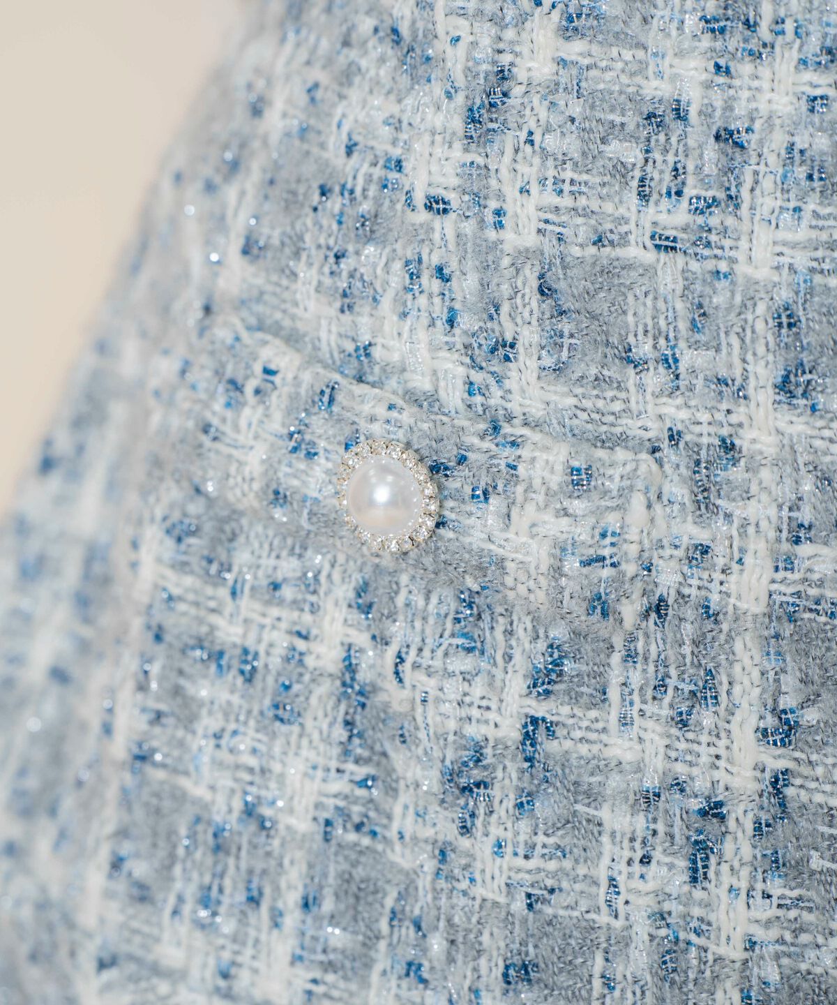 WILLSELECTION「MIXツイードフレアヘムスカート」|フレア|