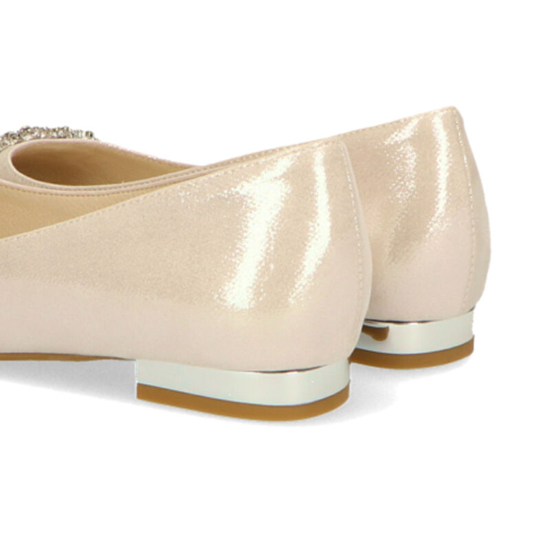 ORiental TRaffic「【アウトレット価格】メタリックヒールビジューパンプス/31126」|パンプス|