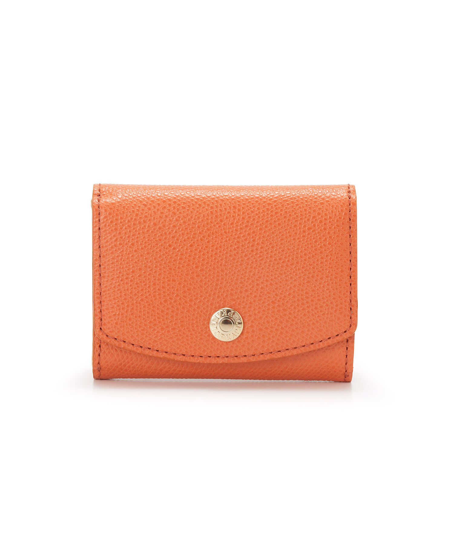 TOPKAPI 「[TOPKAPI]トプカピ 角シボ型押し・ラウンドフラップ  三つ折り 財布 COLORATO コロラート」|財布|