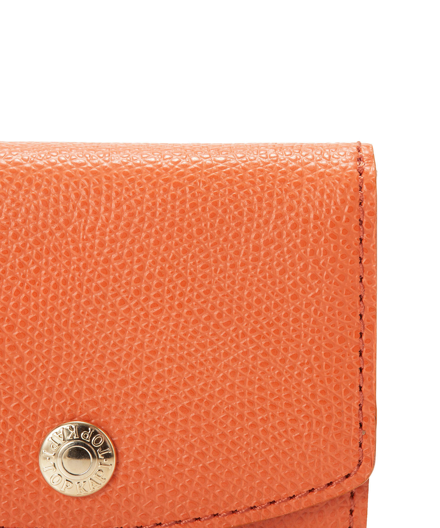 TOPKAPI 「[TOPKAPI]トプカピ 角シボ型押し・ラウンドフラップ  三つ折り 財布 COLORATO コロラート」|財布|