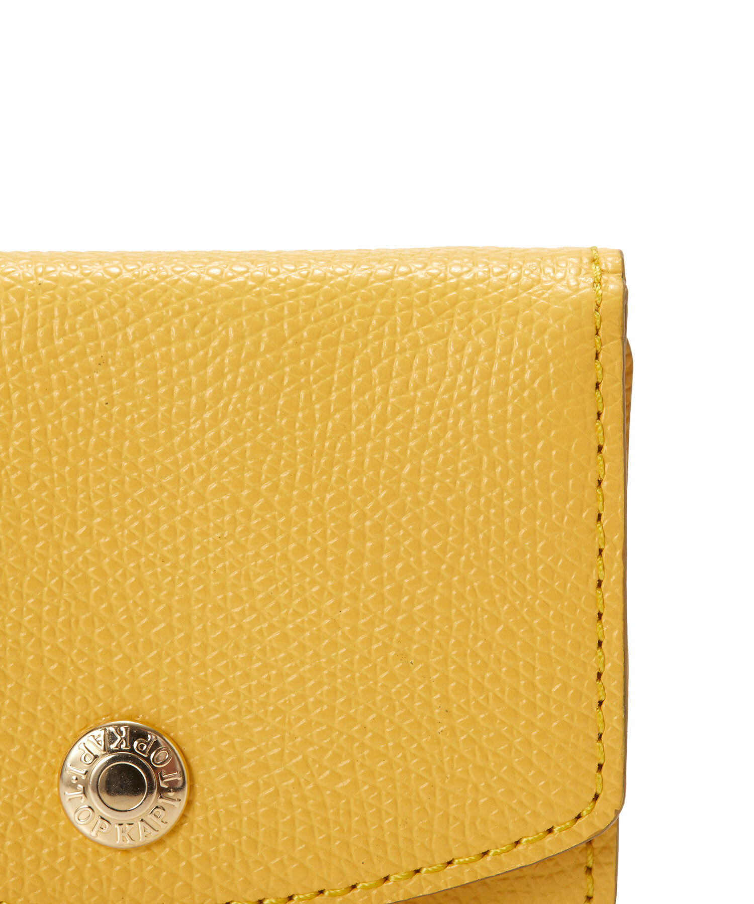 TOPKAPI 「[TOPKAPI]トプカピ 角シボ型押し・ラウンドフラップ  三つ折り 財布 COLORATO コロラート」|財布|