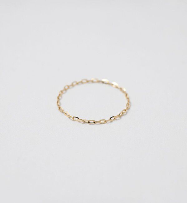 UNITED ARROWS「＜les bonbon＞SIMPLICITY チェーンリング」|リング|
