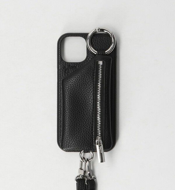 BEAUTY&YOUTH UNITED ARROWS「＜ajew＞CADENAS ストラップ iPhone15ケース」|モバイルケース|BLACK