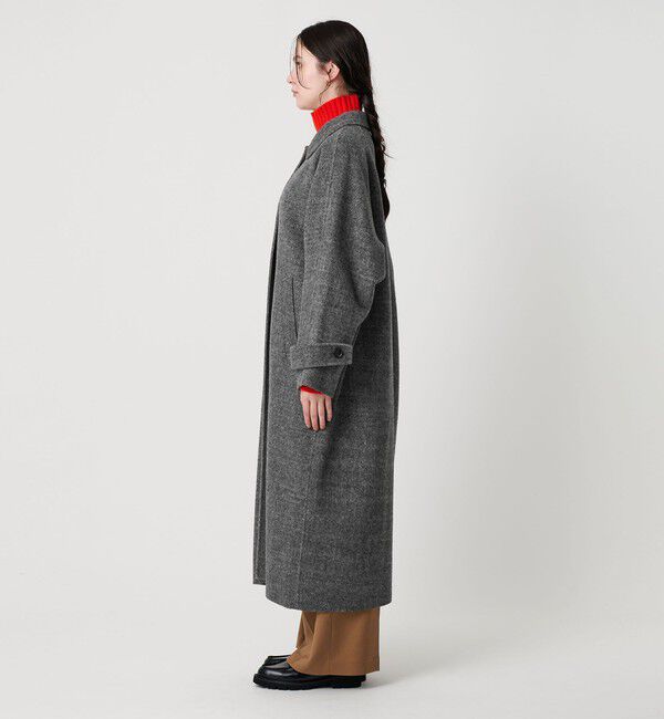 BEAUTY&YOUTH UNITED ARROWS「リバー ステンカラー ロングコート/ヘリンボーン」|その他|