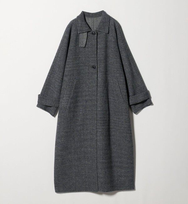 BEAUTY&YOUTH UNITED ARROWS「リバー ステンカラー ロングコート/ヘリンボーン」|その他|