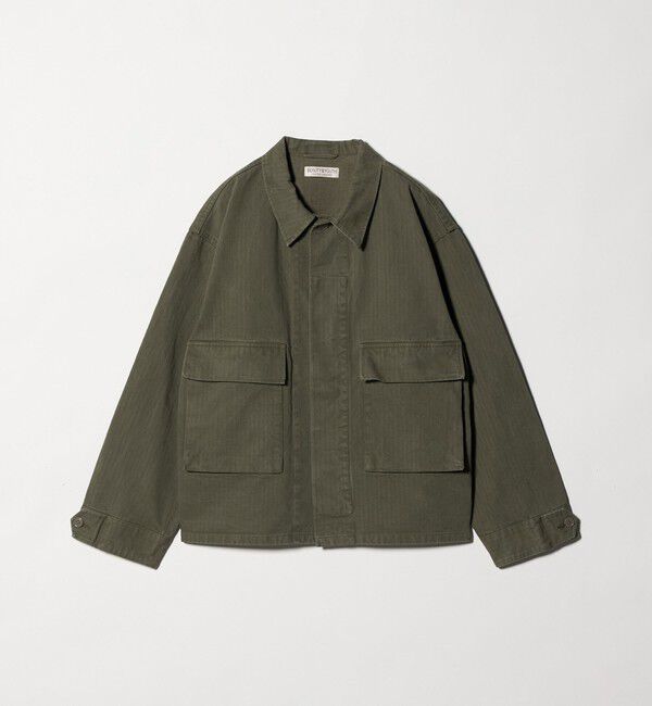 BEAUTY&YOUTH UNITED ARROWS「ヴィンテージ ヘリンボーン BDU ジャケット ショート」|その他|OLIVE