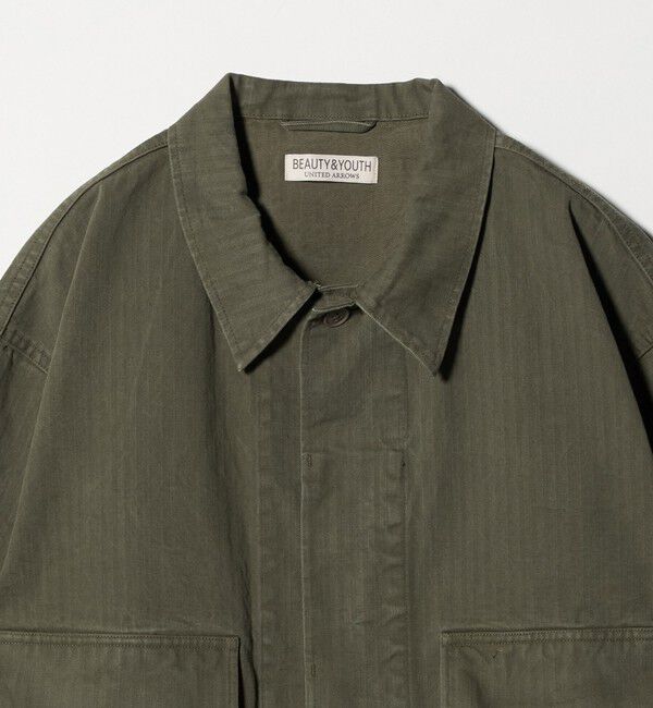 BEAUTY&YOUTH UNITED ARROWS「ヴィンテージ ヘリンボーン BDU ジャケット ショート」|その他|