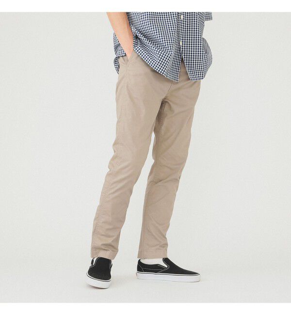 BEAMS「BEAMS / ストレッチテーパードチノ」|その他|GREY