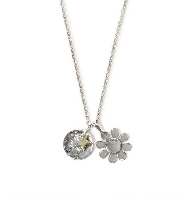 BEAMS「NORTH WORKS / Flower Coin Necklace」|ネックレス|-