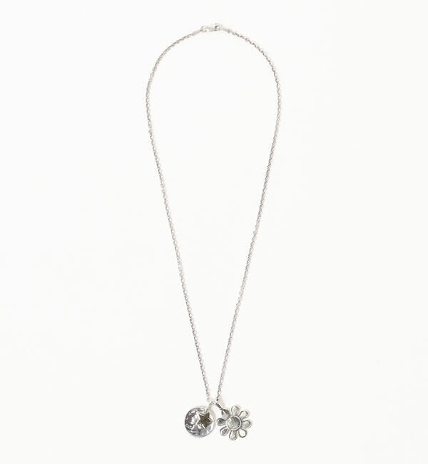 BEAMS「NORTH WORKS / Flower Coin Necklace」|ネックレス|