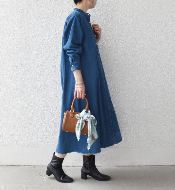 SHIPS any「SHIPS any:〈洗濯機可能〉デニム ブザム シャツ ワンピース［SHIPS any DENIM］」|ワンピース|