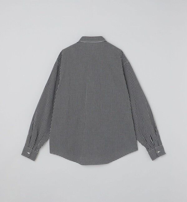 SHIPS「SHIPS: Wポケット ウォッシュド タイプライター 長袖 シャツ 〈チェック／ストライプ／単色〉」|シャツ・ブラウス|