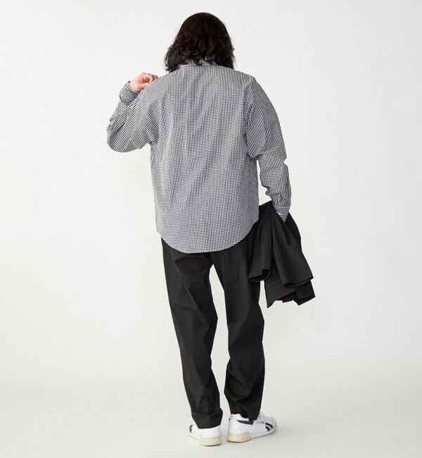 SHIPS「SHIPS: Wポケット ウォッシュド タイプライター 長袖 シャツ 〈チェック／ストライプ／単色〉」|シャツ・ブラウス|